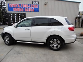 2008 Acura MDX White 3.7L AT 4WD #A22638